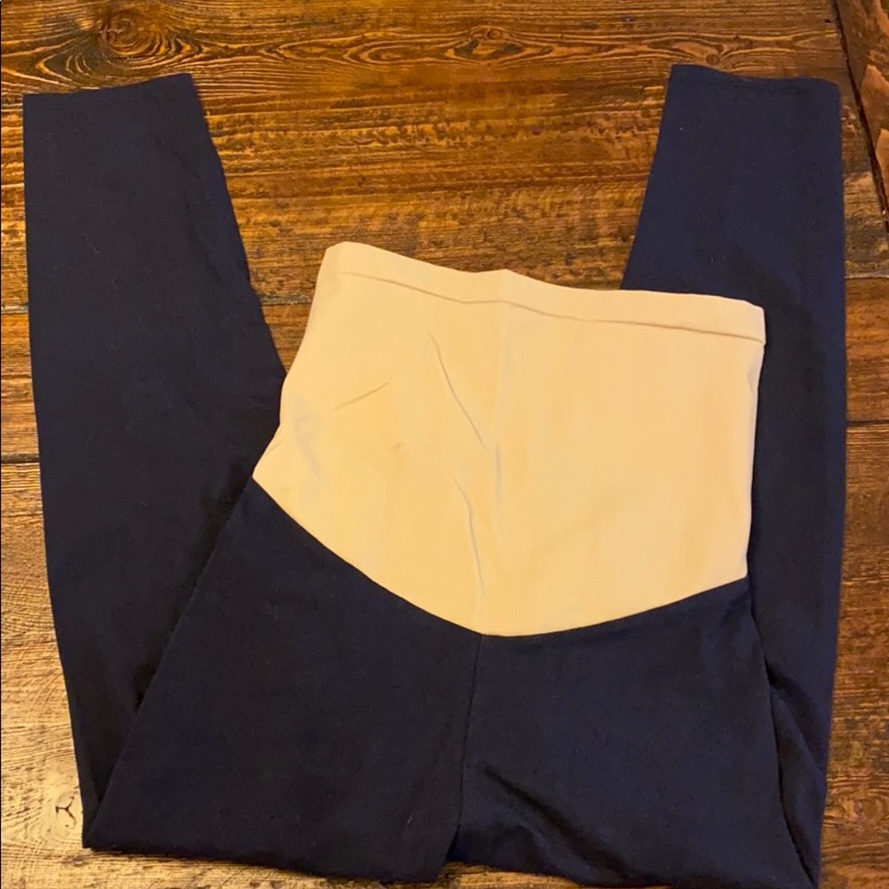 Motherhood Maternity navy leggings